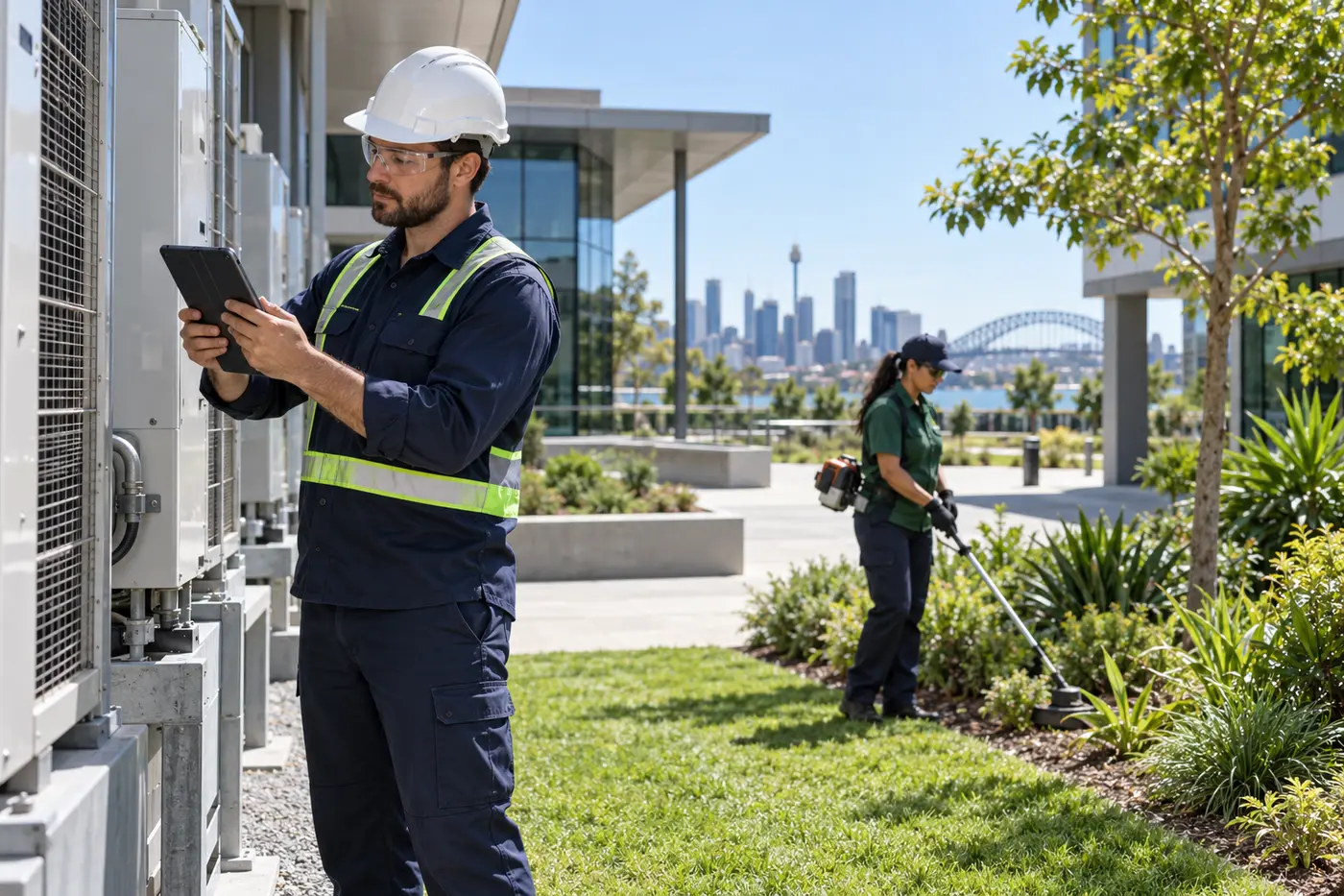 Commercial property maintenance and grounds services